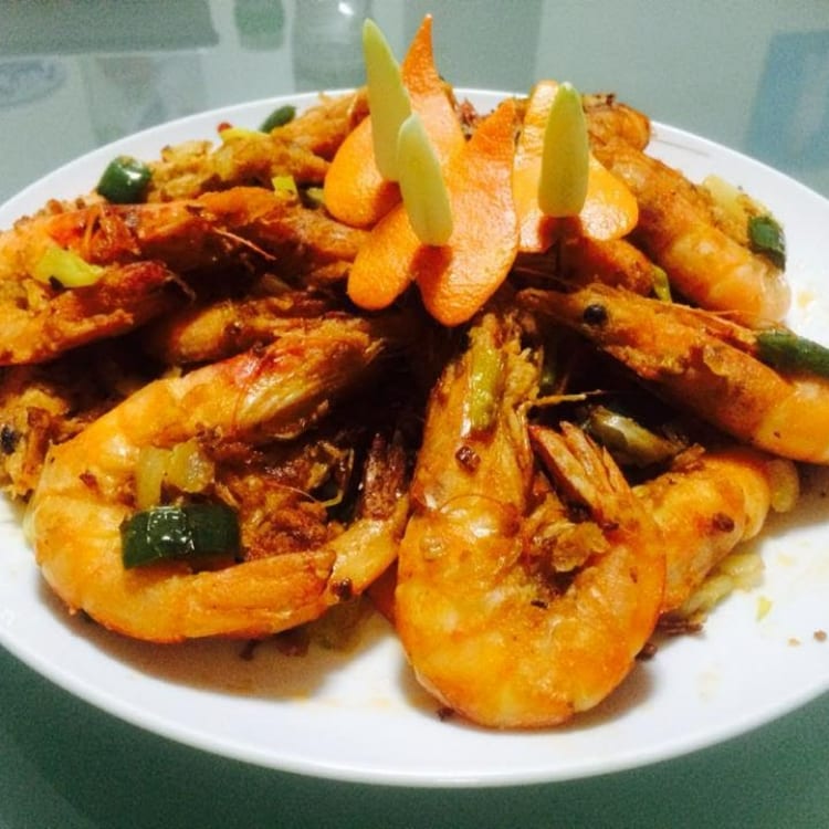 Salted Shrimps/Tôm Rang Muối.