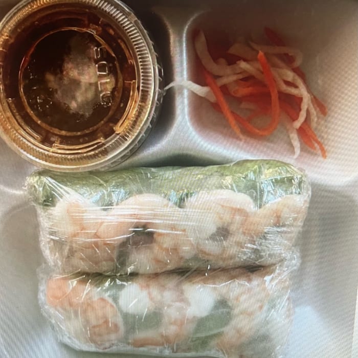 Shrimp & Pork Springroll/Gỏi Cuốn Tôm Thịt.